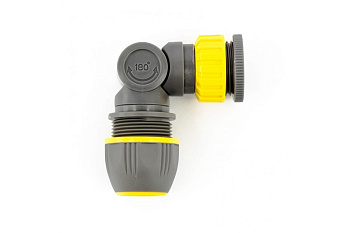 Соединитель с внутренней резьбой 1/2"-3/4", с шарниром PALISAD LUXE 66251