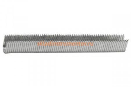 Скобы кабельные закаленные серые 1000 шт. (тип 28; 10 мм) Зубр 31611-10