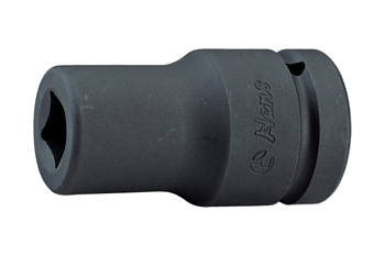 Головка торцевая длинная ударная 4-гранная (19 мм; 1") Hans 88305M19