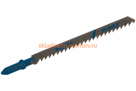 Пилки по металлу T127D (100x75 мм; 2 шт.) Runex 555008-2