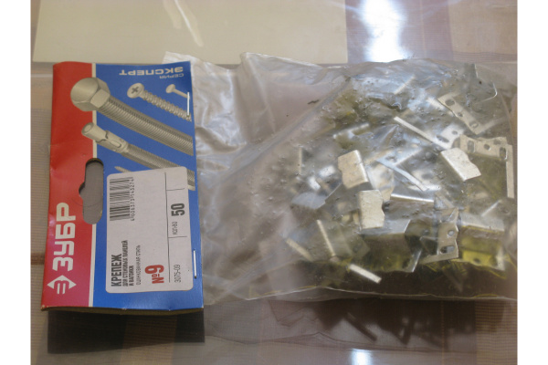 Крепеж Зубр ЭКСПЕРТ для вагонки, оцинкованный, 9,0 мм, 50 шт 3075-09