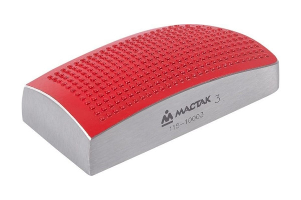 Литая поддержка (наковальня) с профилированной насечкой №3 МАСТАК 115-10003