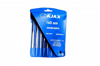 Набор надфилей по дереву из 6 шт с ручкой AJAX 286221971636