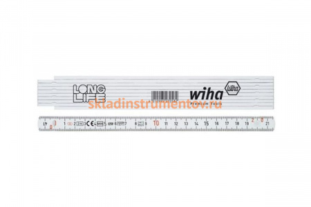 Складной метр 2м Wiha Longlife 27057