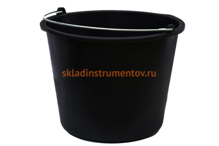 Строительное пластмассовое ведро РемоКолор 16 л, круглое 62-0-116