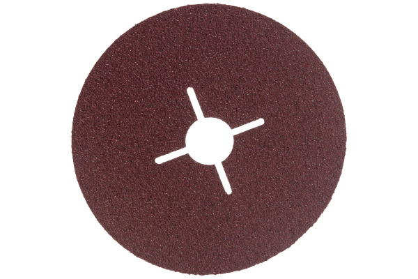 Круг шлифовальный ПРОФИ фибровый (5 шт; 125х22 мм; P40) для УШМ Зубр 35585-125-040