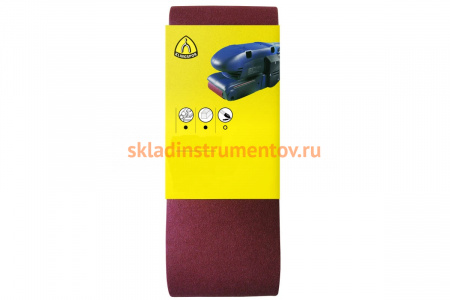 Шлиф-лента универсальная для шлифмашин (75х533 мм; Р120) KLINGSPOR 4142