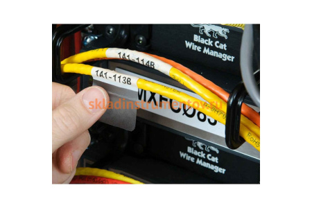 Этикетки самоламинирующие M71-34-427 (38.1x152.4 мм, поле для надписывания 38.1x38.1 мм) BRADY brd114820