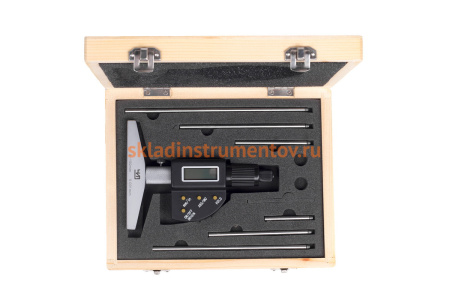 Микрометрический глубиномер ЧИЗ ГМЦ-150 0,001, электронный 53399