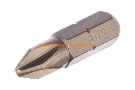 Бита PHILLIPS PH2, 1/4", 3 шт. AIST 1132502P3-X 00-00004648