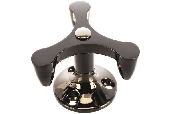 Мебельный крючок JET 589 трехрожковый, черный никель CQ589Z.003NP99