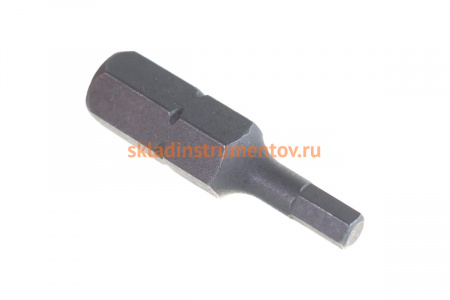 Шестигранная вставка 1/4 DR 3x25мм S2 JTC 1152503