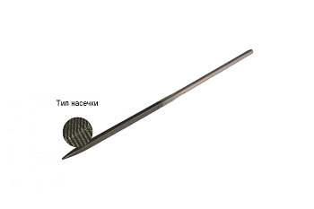 Надфиль WOLFSTAR ромбический 160х4мм №0 У12 fn00024