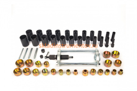 Ручной гидравлический съемник сайлентблоков AIST 10 т с набором гильз 67261035 00-00015727