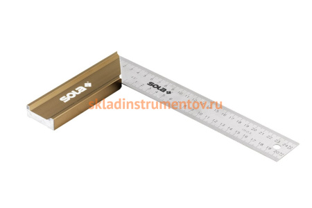 Столярный угольник (алюминий, 300х145 мм) SOLA SRB 300 56012201