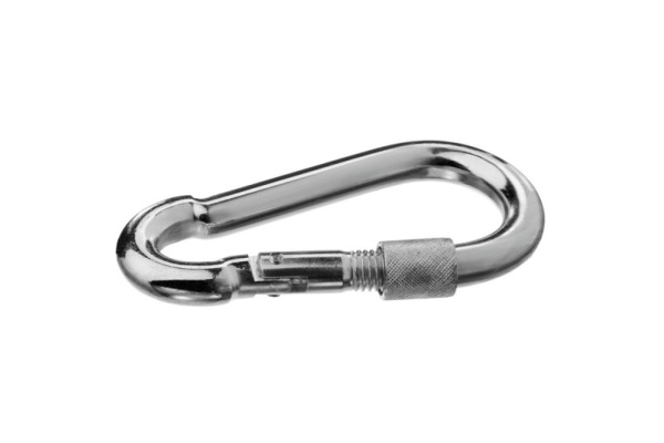 Карабин с предохранительной гайкой ЗУБР DIN 5299D, 4 мм, 50 шт 4-304555-04 Карабин с предохранительной гайкой ЗУБР DIN 5299D, 4 мм, 50 шт 4-304555-04