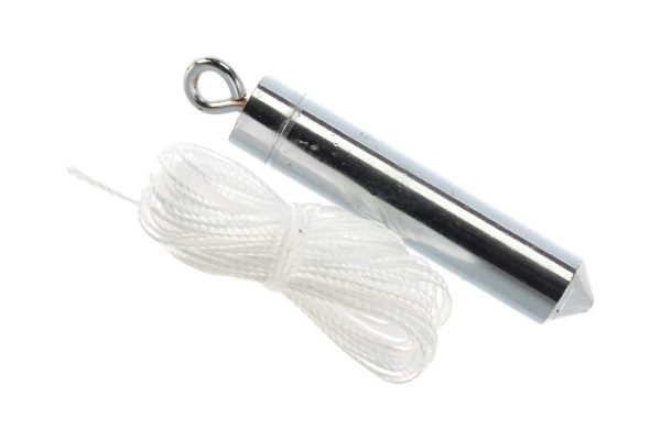 Отвес цилиндрический (100 г; шнур 5 м) MATRIX 84836