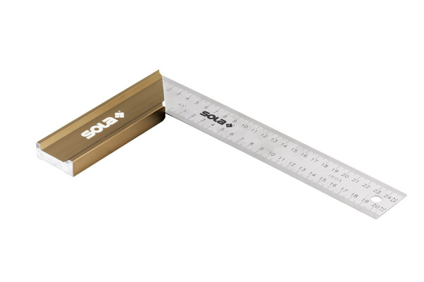Столярный угольник (алюминий, 300х145 мм) SOLA SRB 300 56012201