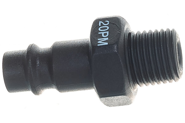 Штуцер быстросъемный папа-наружная резьба 1/4 AIST 90991213P 00-00014015