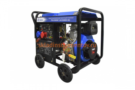 Инверторный дизельный сварочный генератор ТСС DGW 7.0/250ED-R3 026497