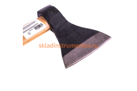 Топор SPARTA 1000 г, в сборе, кованый, деревянное топорище 21615
