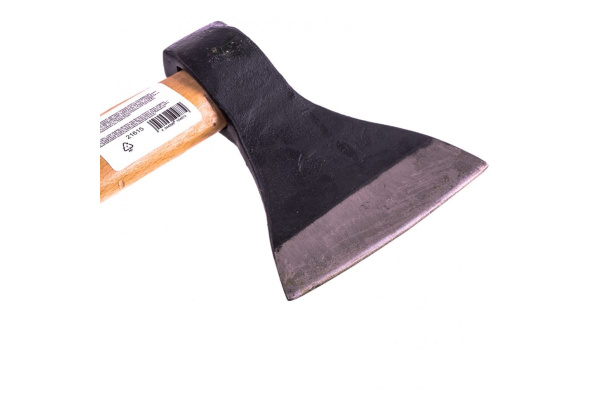 Топор SPARTA 1000 г, в сборе, кованый, деревянное топорище 21615