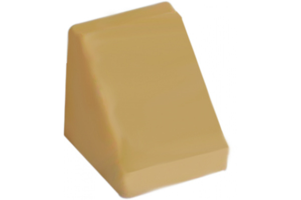 Уголок пирамида с заглушкой MFK-TORG 20х20х17 вишневый 20 20 17 5