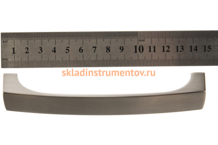 Мебельная ручка JET 002 м.ц. 128мм, брашированный никель RZ002Z.128NN99