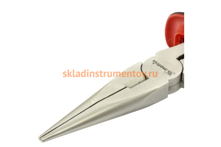 Длинногубцы NICKEL 200 мм прямые MATRIX 17168