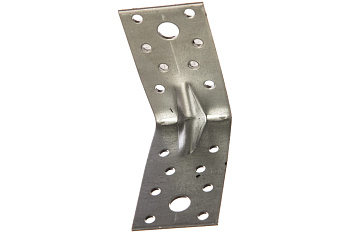 Крепежный усиленный уголок СИБРТЕХ 2,0 мм, KUU 70x70x40 мм P 46409