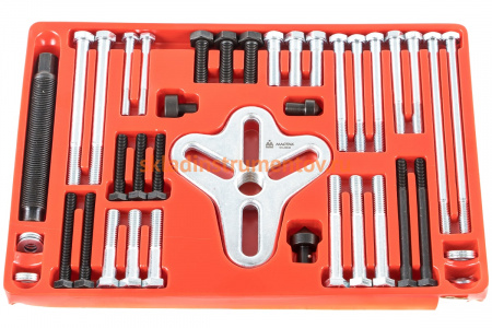 Съемник шкивов 25-100мм, 46шт МАСТАК 103-20046