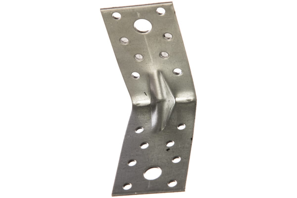 Крепежный усиленный уголок СИБРТЕХ 2,0 мм, KUU 70x70x40 мм P 46409