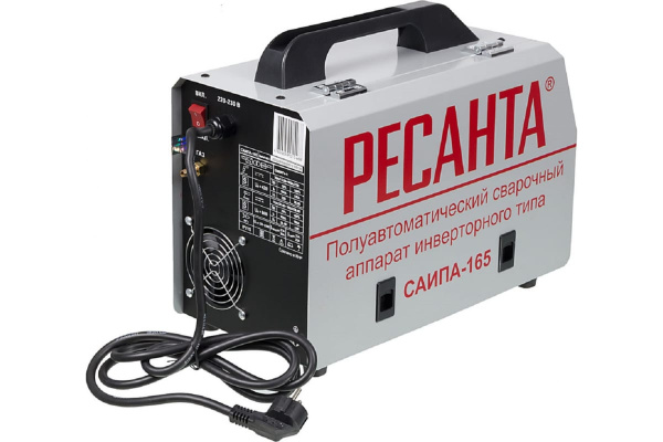 Полуавтоматический инверторный сварочный аппарат Ресанта САИПА 165 Полуавтоматический инверторный сварочный аппарат Ресанта САИПА 165