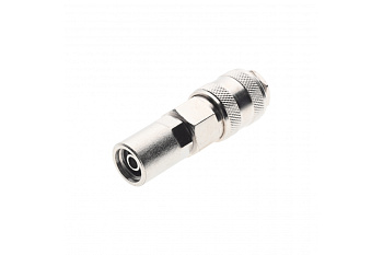 Быстроразъем пневматический 3/8" с клапаном-внутренняя резьба ЭВРИКА ER-SE1-3SF