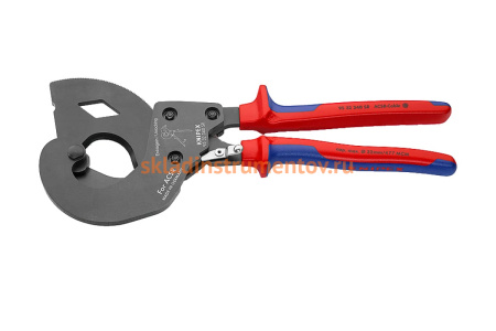 Ножницы для резки ACSR проводника (по принципу трещотки) KNIPEX KN-9532340SR