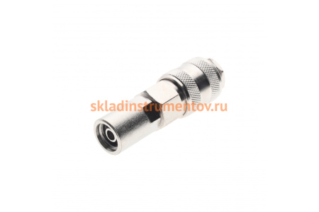 Быстроразъем пневматический 3/8" с клапаном-внутренняя резьба ЭВРИКА ER-SE1-3SF