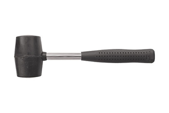 Киянка резиновая, металлическая ручка 80 мм КУРС 45325