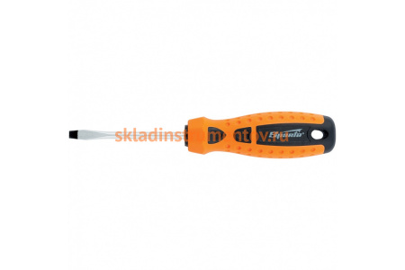 Отвертка "Point", SL6x38 мм, CrV, 2-х компонентная рукоятка Sparta 11751