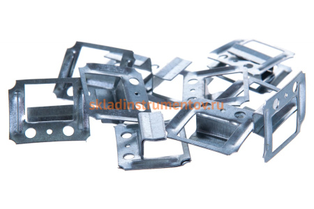 Кляймер №7 СИБРТЕХ оцинкованный, без гвоздя 100шт 46577