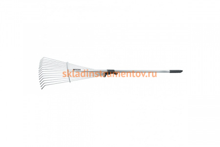 Веерные стальные грабли PALISAD 190-520х1200-1500 мм, 15 зубьев, раздвижные 6175655