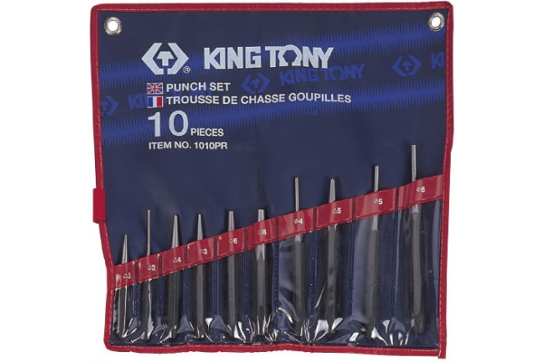 Набор инструментов в красной тележке, 204шт KING TONY 934A-100MR