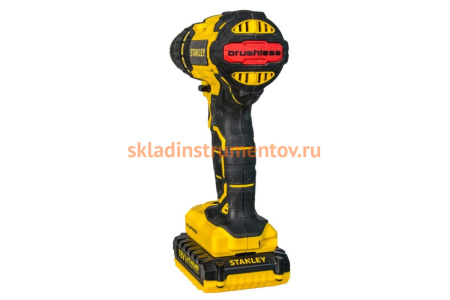 Бесщеточная ударная дрель-шуруповерт Stanley SBH20S2K