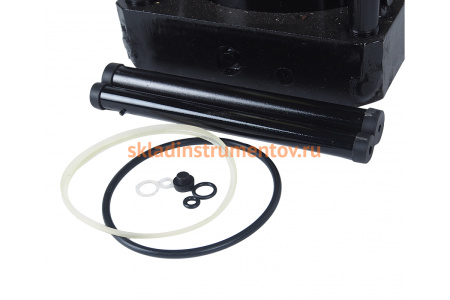 Гидравлический бутылочный домкрат ЭВРИКА с клапаном, 100 т, ремкомплект ER-81001