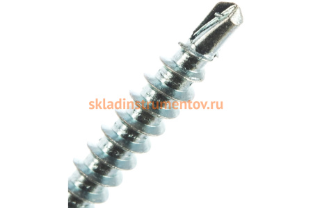 Саморезы Зубр для крепления кровельных материалов к деревянной обрешетке, цвет RAL 6005 зеленый насыщенный, оцинкованный, 4,8x65мм, 180шт 4-300315-48-065-6005