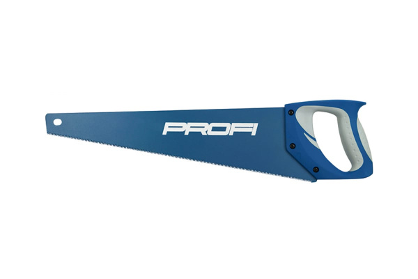 Пила по дереву РемоКолор PROFI, синее тефлоновое покрытие, 11-12 TPI, 400 мм, 42-3-840