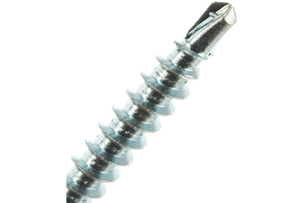 Саморезы Зубр для крепления кровельных материалов к деревянной обрешетке, цвет RAL 6005 зеленый насыщенный, оцинкованный, 4,8x65мм, 180шт 4-300315-48-065-6005