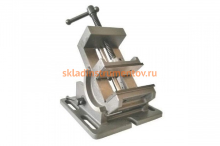 Станочные глобусные тиски для сверлильных станков GRIFF серия QK-D 100 мм 020451