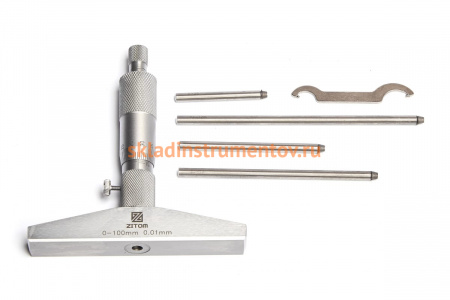 Глубиномер ZITOM ГМ 100 ГОСТ 7470-92 kj00004