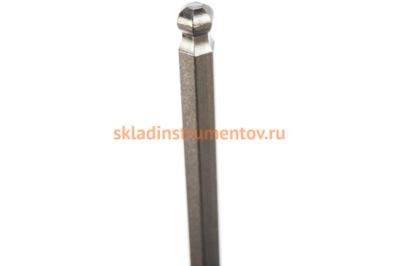 Г-образный шестигранный ключ JTC экстрадлинный с шаром H4, длина 140мм 73004