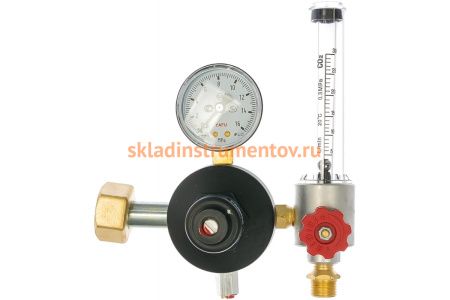 Регулятор углекислотный с ротаметром и манометром REDIUS У-30-КР1-Р СВ000010434 Регулятор углекислотный с ротаметром и манометром REDIUS У-30-КР1-Р СВ000010434